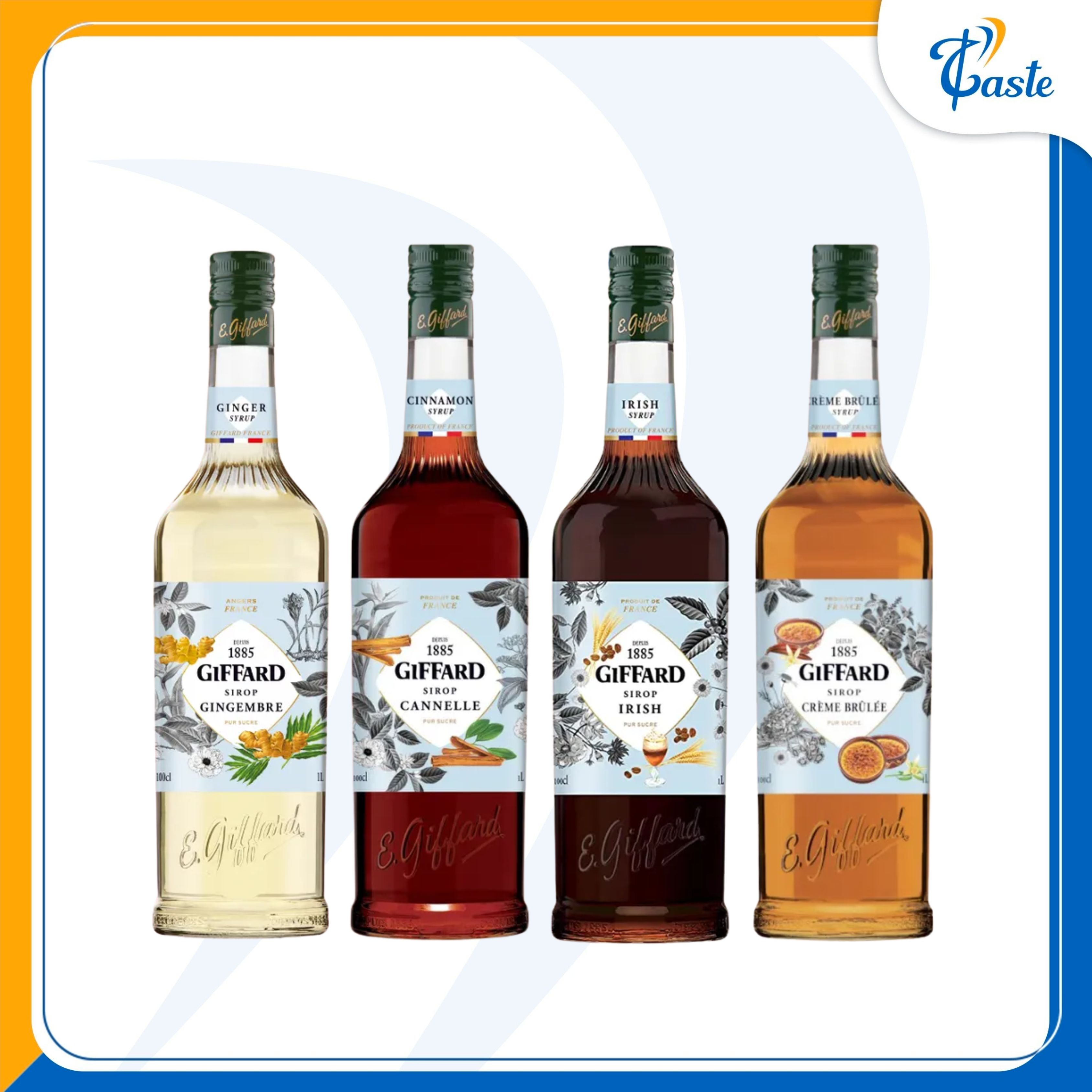 GIFFARD SYRUP ĐỦ VỊ - 1 LÍT