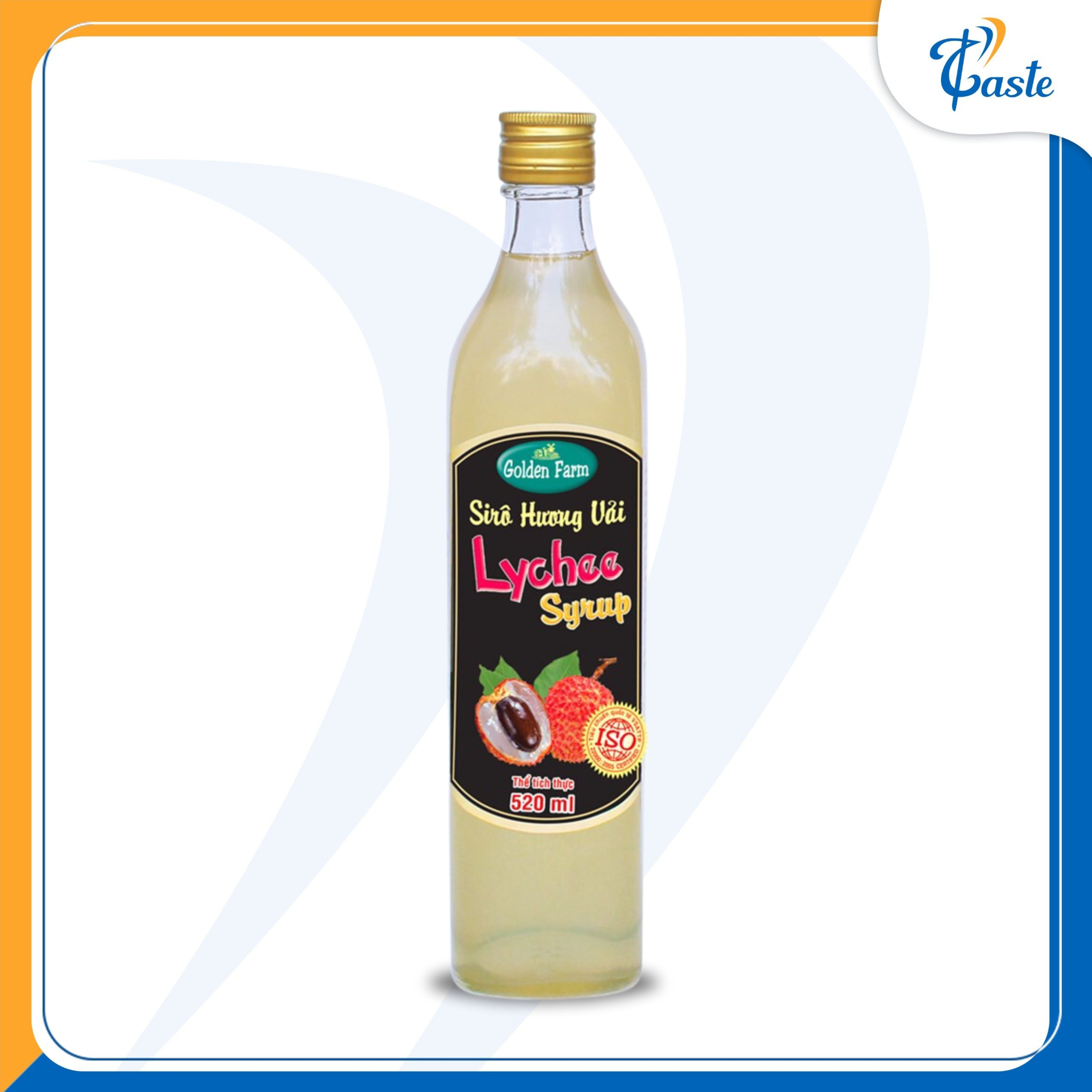GOLDEN FARM SYRUP ĐỦ VỊ - 520ML