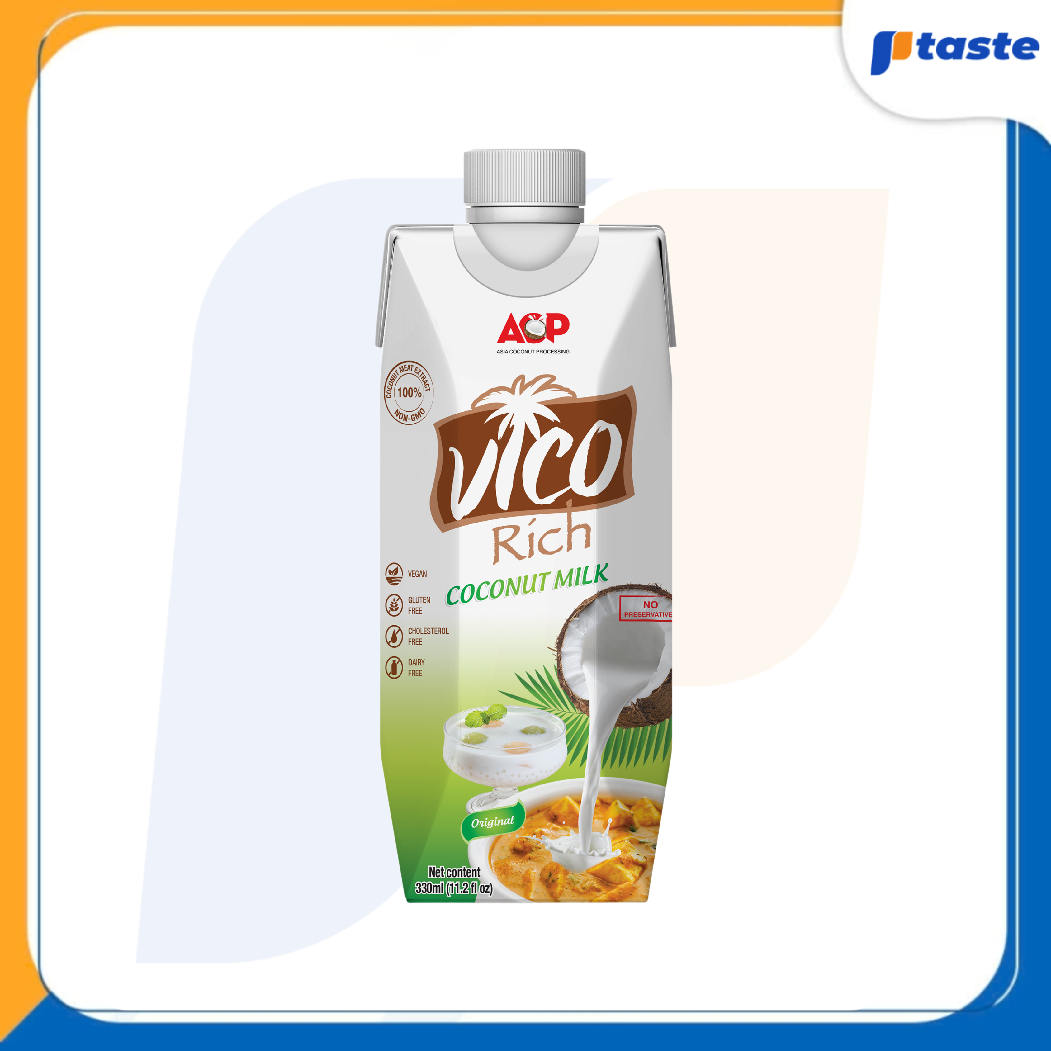 NƯỚC CỐT DỪA VICO 330ML - 1 LÍT