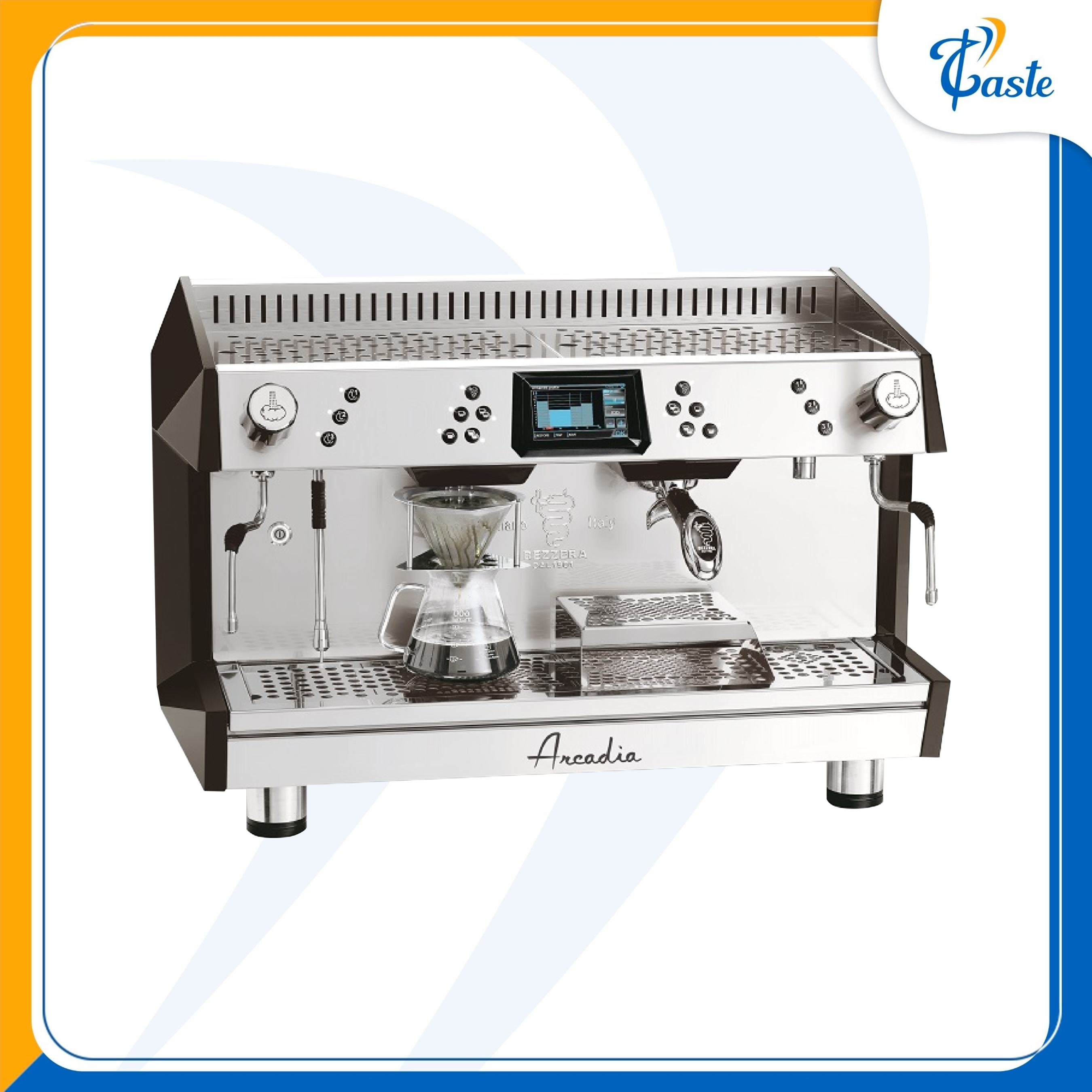 MÁY PHA CÀ PHÊ CHUYÊN NGHIỆP BEZZERA ARCADIA 2 GROUP